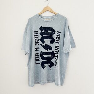 NEW AC/DC Rock & Roll Graphic Tee